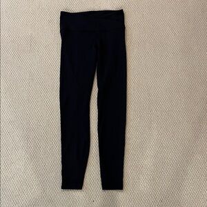 Lululemon Black Leggings Size 2 No Pockets Athletic Pants